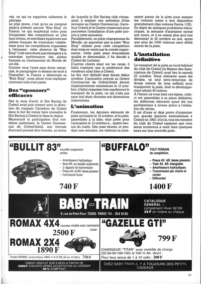 Auto RCM n°18 Mar/1983 page 57